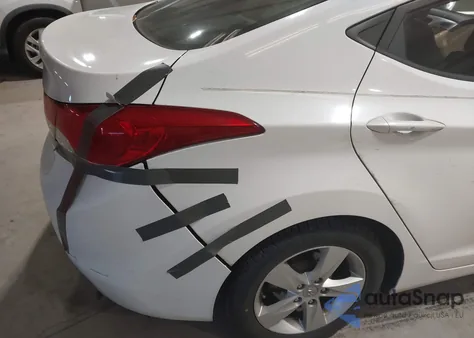 2013 Hyundai Elantra Gls from USA, damaged, VIN 5NPDH4AE0DH298585